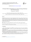 3D Steady Model and Simulation for a Proton Exchange Membrane Fuel Cell Performance