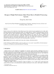 Design of High-Performance Real-Time Bus in Parallel Processing System