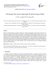A Relational Data-based Lightweight Workflow Engine Model