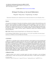 Bilingual Teaching on Advanced Mathematics