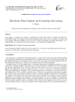 Three Roles What Computer Act In Teaching And Learning
