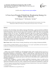 A Cross-Layer Dynamic Probabilistic Broadcasting Strategy for Mobile Ad hoc Networks