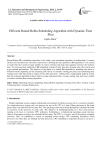 Efficient Round Robin Scheduling Algorithm with Dynamic Time Slice