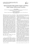 Speech Emotion Recognition based on SVM as Both Feature Selector and Classifier