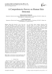 A Comprehensive Survey on Human Skin Detection