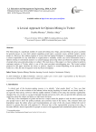 A Lexical Approach for Opinion Mining in Twitter