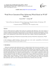 Wind Power Generation Plant Addressing Which Based on WASP Software