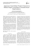 Appearance-based Salient Features Extraction in Medical Images Using Sparse Contourlet-based Representation