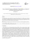 Exact Analytical Solution of Boundary Value Problem in a Form of an Infinite Hypergeometric Series