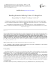 Handling Numerical Missing Values Via Rough Sets