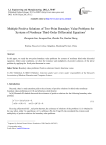 Multiple Positive Solutions of Two-Point Boundary Value Problems for Systems of Nonlinear Third-Order Differential Equations