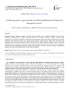 A Heterogeneous Agent-based Asset Pricing Model and Simulation
