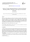 Analysis of Various Machining Parameters of Electrical Discharge Machining (EDM) on Hard Steels using Copper and Aluminium Electrodes
