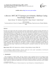 A Review: DWT-DCT Technique and Arithmetic-Huffman Coding based Image Compression