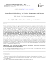 Scrum-Based Methodology for Product Maintenance and Support
