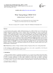 Wide Tuning Range CMOS VCO