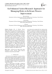 An Enhanced Action Research Approach for Managing Risks in Software Process Improvement