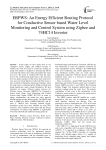 ERPWS: An Energy Efficient Routing Protocol for Conductive Sensor based Water Level Monitoring and Control System using Zigbee and 74HC14 Inverter