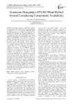 Economic Designing of PV/FC/Wind Hybrid System Considering Components Availability