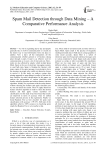 Spam Mail Detection through Data Mining – A Comparative Performance Analysis
