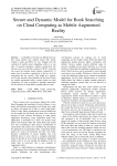 Secure and Dynamic Model for Book Searching on Cloud Computing as Mobile Augmented Reality