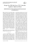 Design New PID like Fuzzy CTC Controller: Applied to Spherical Motor