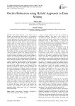 Outlier Reduction using Hybrid Approach in Data Mining