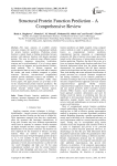 Structural Protein Function Prediction - A Comprehensive Review