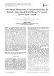 Movement Abnormality Evaluation Model in the Partially Centralized VANETs for Prevention Against Sybil Attack