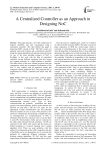 A Centralized Controller as an Approach in Designing NoC