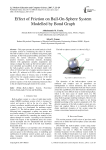 Effect of Friction on Ball-On-Sphere System Modelled by Bond Graph