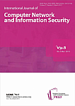 3 vol.5, 2013 - International Journal of Computer Network and Information Security
