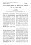 A new approach for data hiding based on pixel pairs and chaotic map