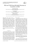 PSO and TLBO based reliable placement of controllers in SDN