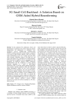 5G small cell backhaul: a solution based on GSM-aided hybrid beamforming