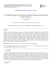 A combined approach for effective features extraction from online product reviews