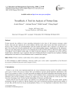 TweetRush: a tool for analysis of twitter data