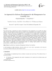 An approach for software development for the management of an assembly line