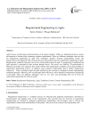 Requirement engineering in agile