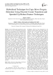 Hybridized technique for copy-move forgery detection using discrete cosine transform and speeded-up robust feature techniques