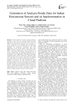 Generation of analysis ready data for Indian Resourcesat sensors and its implementation in cloud platform