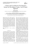A smart and cost-effective fire detection system for developing country: an IoT based approach