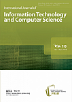 4 Vol. 10, 2018 - International Journal of Information Technology and Computer Science