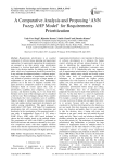 A comparative analysis and proposing ‘ANN Fuzzy AHP model’ for requirements prioritization