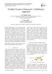 Fredkin circuit in nanoscale: a multilayer approach