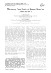 Microarray gene retrieval system based on LFDA and SVM