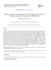 Bayesian approach: an alternative to periodogram and time axes estimation for known and unknown white noise