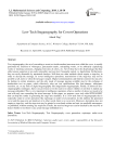 Low-tech steganography for covert operations