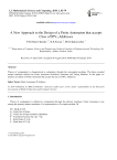 A new approach to the design of a finite automaton that accepts class of IPV4 addresses