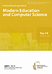 10 vol.10, 2018 - International Journal of Modern Education and Computer Science